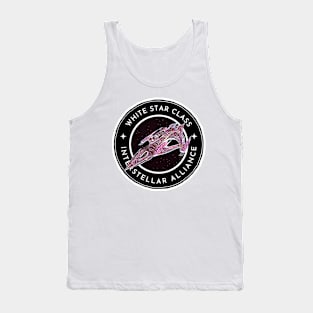 White Star Class - Black Star Killer - White - Sci-Fi - B5 Tank Top